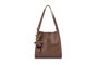 Lucky Bees Bolsa Tote Visón Oscuro